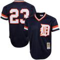Kirk Gibson #23 Detroit Tigers 1984 Throwback Mesh Pullover Limited Jersey - Navy