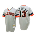 Lance Parrish Detroit Tigers Throwback Pullover Limited Jersey - Gray