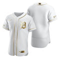 Detroit Tigers Brandedition White Gift Tigers Fans Limited Jersey - Golden