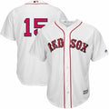 Dustin Pedroia #15 Boston Red Sox Majestic Home Cool Base Limited Player Jersey - White