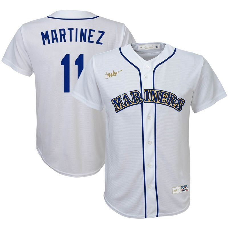 Edgar Martinez #11 2020 Seattle Marines Limited Jersey - White