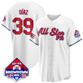 Puerto Rican #39 2025 Edwin Daz Baseball All-Star Limited Jersey - White