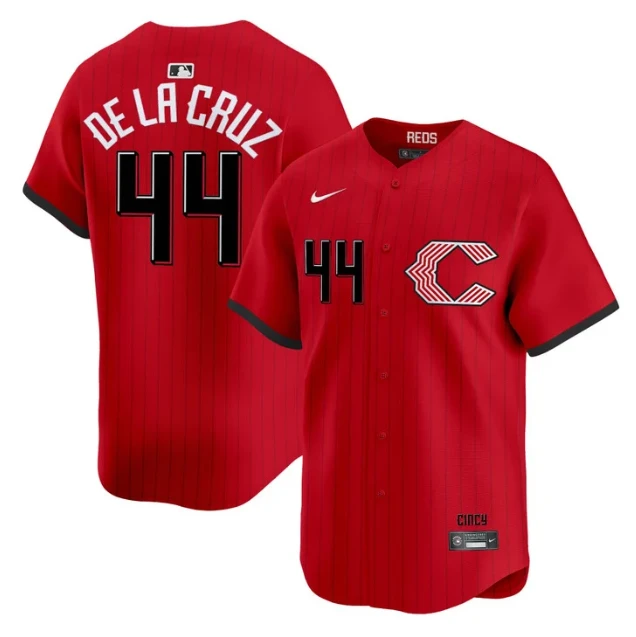 Elly De La #44 Cincinnati Reds 2026 Cruz City Connect Premier Jersey