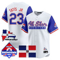Fernando Tats Jr #23 2025 Dominican Republic All-Star Sleeves Limited Jersey - Blue