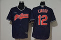 Francisco Lindor #12 2020 Limited Jersey - Black Blue
