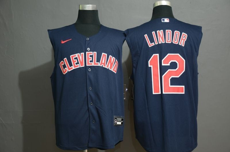Francisco Lindor #12 2020 Limited Jersey - Blue