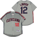 Francisco Lindor #12 2020 Limited Jersey - Grey
