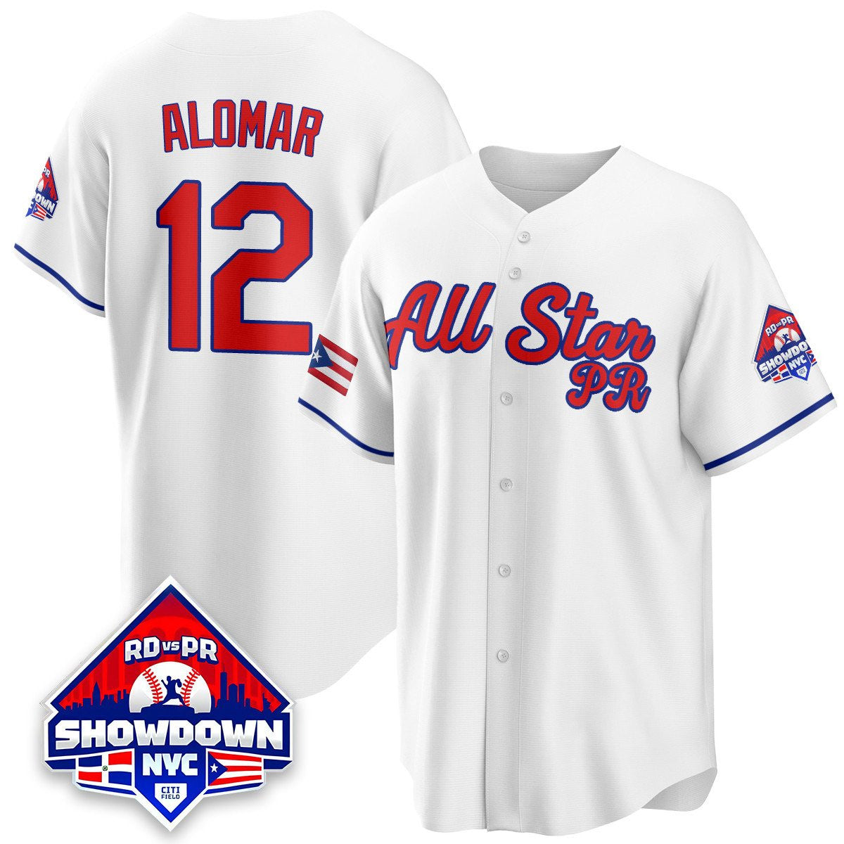 Francisco Lindor #12 2025 Puerto Rican Baseball All-Star Limited Jersey - White