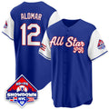 Francisco Lindor #12 2025 Puerto Rican Baseball All-Star Sleeves Limited Jersey - White