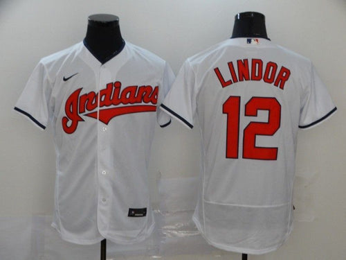 2020 Francisco Lindor12 Limited Jersey - White