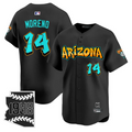 Gabriel Moreno #14 Arizona Diamondbacks Graffiti Desert Ink Edition Limited Jersey
