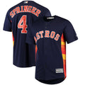 George Springer #4 Houston Astros Majestic Limited Cool Base Player Jersey - Navy