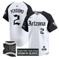 Geraldo Perdomo #2 Arizona Diamondbacks Gothic Desert Fang Edition Limited Jersey