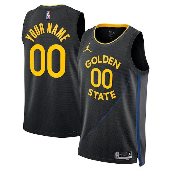 Golden State Warriors Jordan NBA Statement Edition Swingman Jersey - Custom - Mens