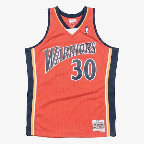 Golden State Warriors Mitchell & Ness Swingman Jersey Alternate Stephen Curry 2009-10