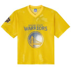 Golden State Warriors X OVO Mesh Football Jersey - Mens