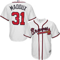 Greg Maddux #31 Atlanta Braves Majestic Limited Cool Base Player Jersey - White