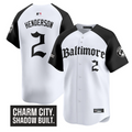 Gunnar Henderson #2 Baltimore Orioles Gothic Harbor Edition Alternate Limited Jersey