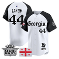 Hank Aaron #44 Atlanta Braves Georgia Outkast Gothic Limited Jersey