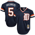 Hank Greenberg #5 Detroit Tigers Throwback Cooperstown Limited Jersey - Navy