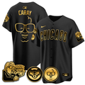 Harry Caray Chicago Cubs Harry Caray Holy Cow Patch Premier Limited Stitc Jersey