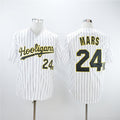 Bruno Mars Movie Hooligans #24K Limited Baseball Jersey - White