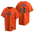 Mauricio Dubn #14 Houston Astros Limited Cool Base Baseball Jersey - Orange