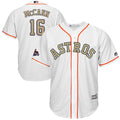 Brian Mccann #16 Houston Astros 2018 Gold Program Limited Cool Base Jersey - White