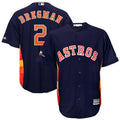 Alex Bregman #2 Houston Astros Majestic 2019 Postseason Limited Cool Base Player Jersey - Navy