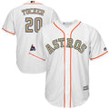 Preston Tucker #20 Houston Astros 2018 Gold Program Limited Cool Base Jersey - White