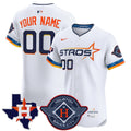 Houston Astros 2025 City Connect Texas Patch Vapor Premier Elite Custom Jersey