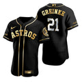 Martin Maldonado #21 Houston Astros Brandedition Black Gift Astros Fans Limited Jersey - Golden