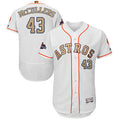 Lance Mccullers #43 Houston Astros 2018 Flexbase Authentic Gold Program Cool Base Jersey - White