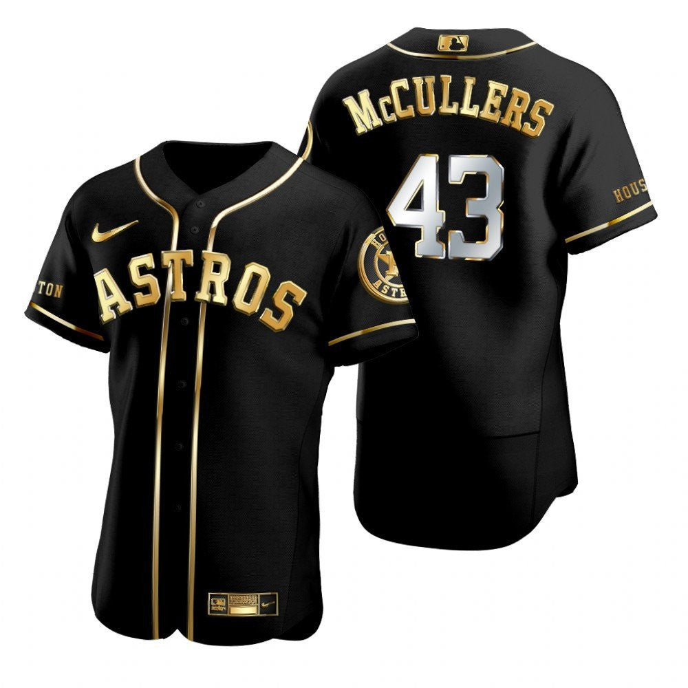 Martin Maldonado #43 Houston Astros Brandedition Black Gift Astros Fans Limited Jersey - Golden