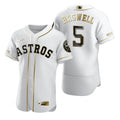 Jeff Bagwell #5 Houston Astros Brandedition White Gift Astros Fans Limited Jersey - Golden
