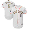 Jeff Bagwell #5 Houston Astros 2018 Flexbase Authentic Gold Program Cool Base Jersey - White