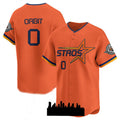 Houston Astros #0 2025 Orbit City Connect Limited Baseball Jerse Jersey - Orange