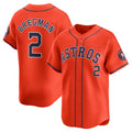 Alex Bregman #2 Houston Astros Alternate Limited Player Jersey - Orange