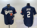 Alex Bregman #2 Houston Astros Cactus Jack Vapor Premier Baseball Jersey - Navy