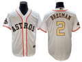 Alex Bregman #2 Houston Astros 2023 Gold Limited Jersey - White
