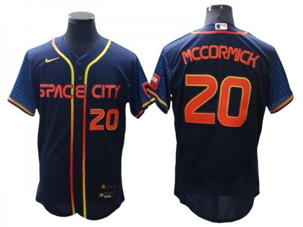 Houston Astros #20 2022 Chas Mccormick City Connect Limited Flex Base Jersey - Navy