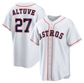 Jose Altuve #27 Houston Astros Home Limited Player Name Jersey - White