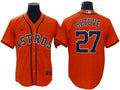 Jose Altuve #27 Houston Astros Alternate Limited Cool Base Jersey - Orange