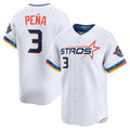 Jeremy Pea #3 Houston Astros 2025 City Connect Limited Player Bas Jersey - White