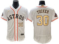 Kyle Tucker #30 Houston Astros 2023 Gold Limited Flex Base Jersey - White Gold