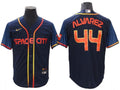 Yordan Alvarez #44 Houston Astros 2022 City Connect Limited Cool Base Jersey - Navy