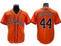 Yordan Alvarez #44 Houston Astros Alternate Limited Cool Base Jersey - Orange