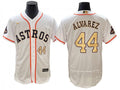 Houston Astros #44 2023 Yordan Lvarez Gold Limited Jersey - White
