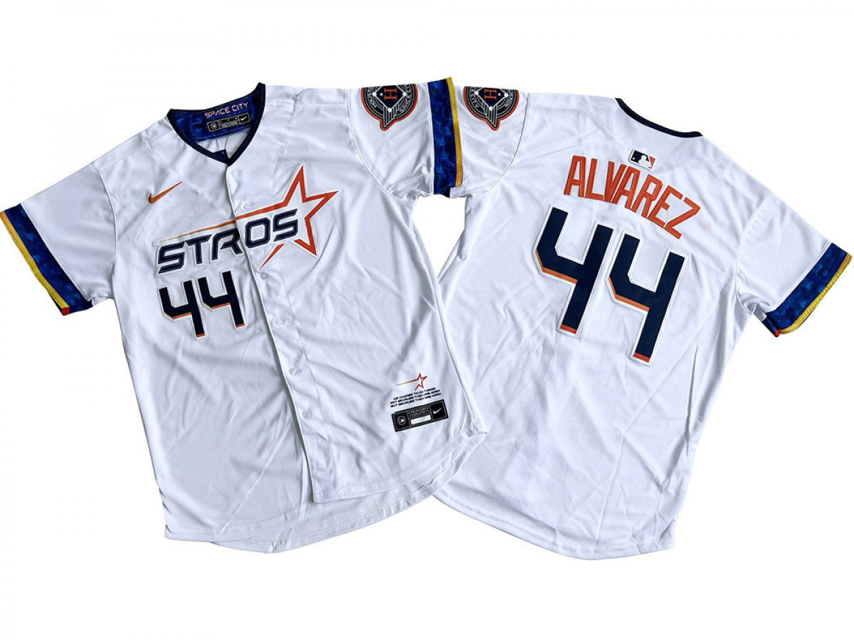 Houston Astros #44 2025 Yordan Lvarez City Connect Limited Jersey - White