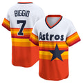 Craig Biggio #7 Houston Astros Throwback Cooperstown Limited Player J Jersey